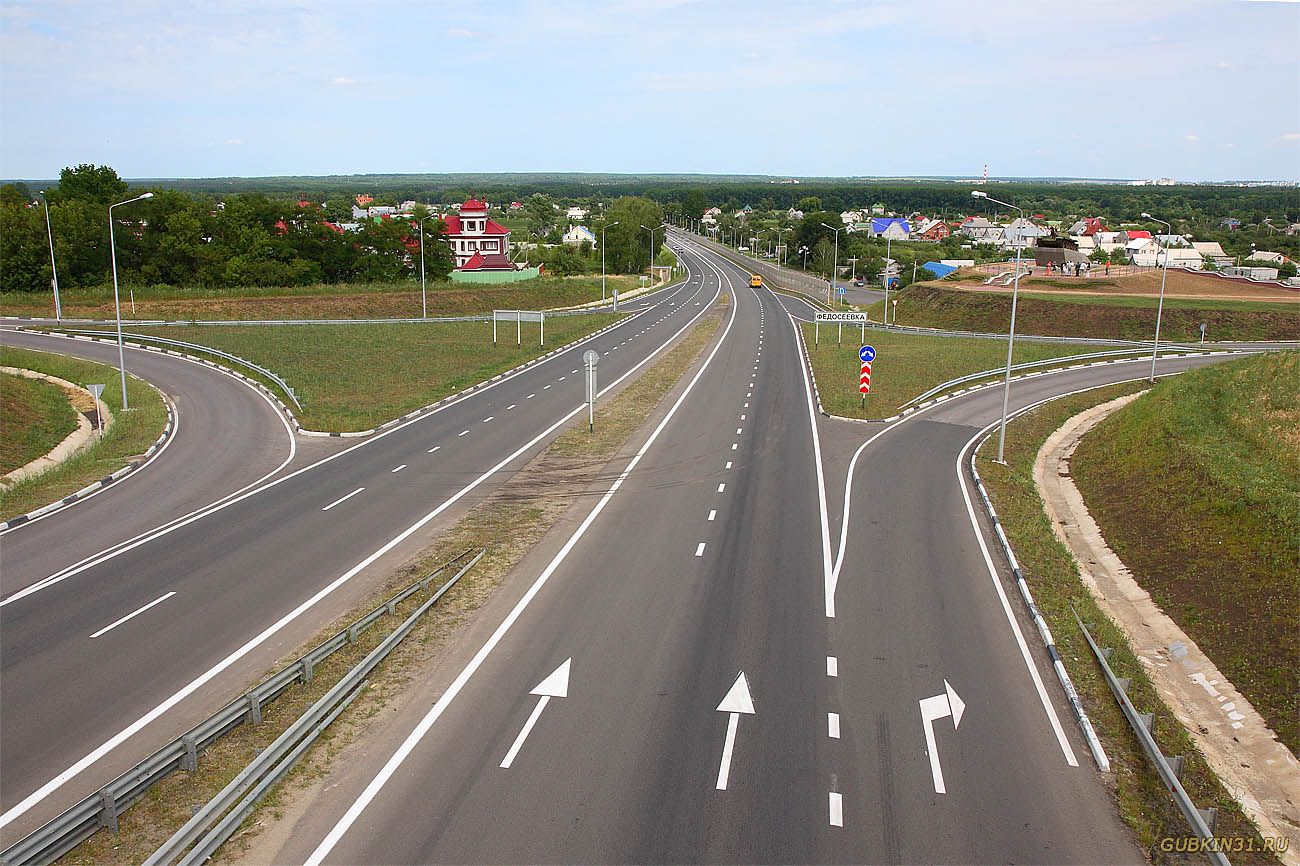 Трасса Белгород старый Оскол